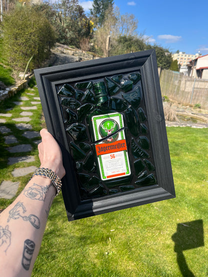 Jägermeister epoxy painting