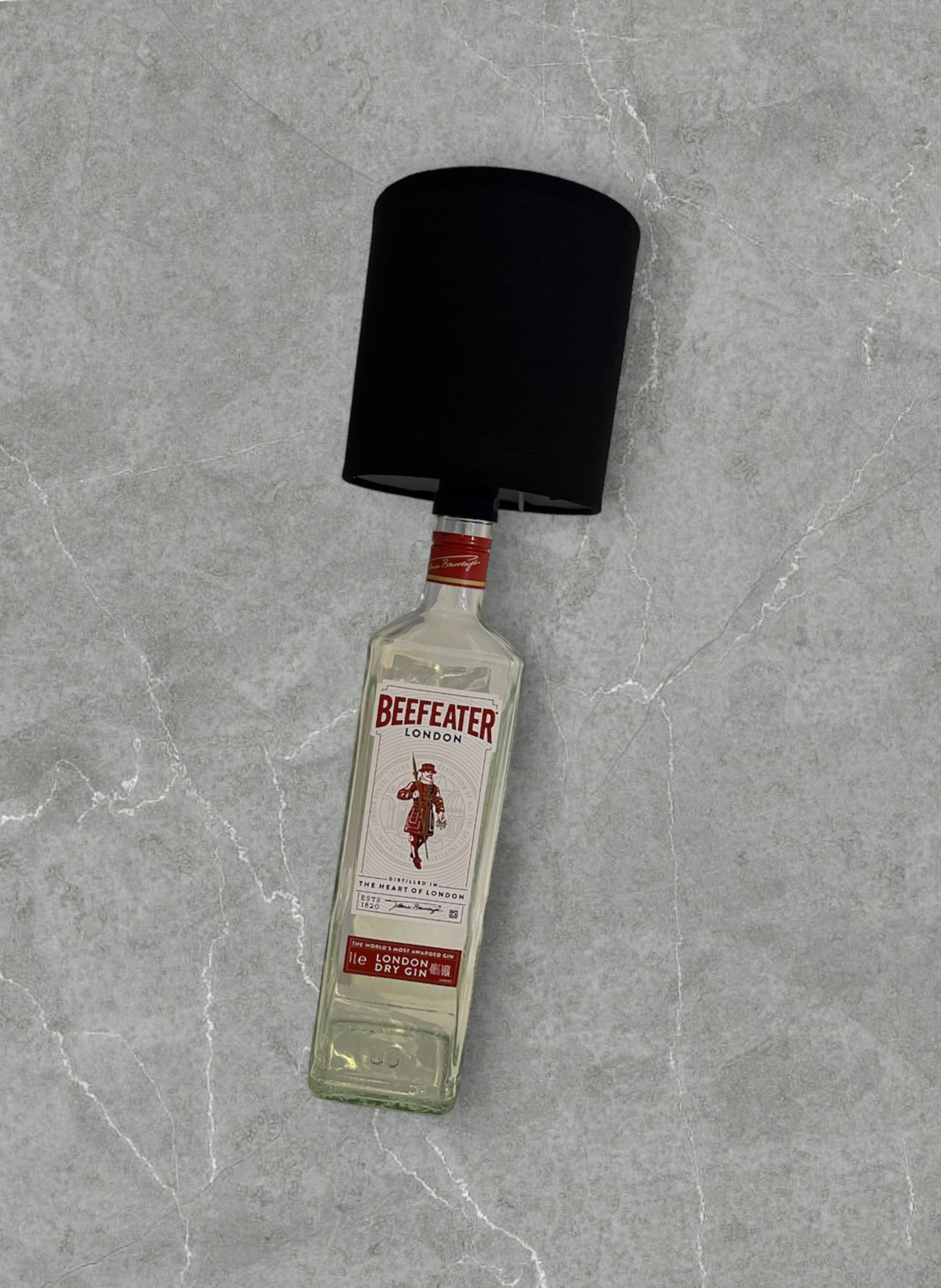 Beefeater gin lamp